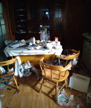 奈良県奈良市 I様の特殊清掃作業前のご自宅の写真