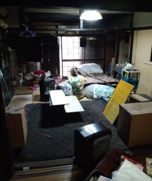 京都府京都市 Q様の特殊清掃作業前のご自宅の写真