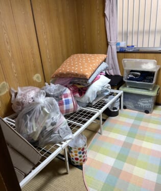 大阪府大阪市福島区 O様の遺品整理作業前のご自宅の写真
