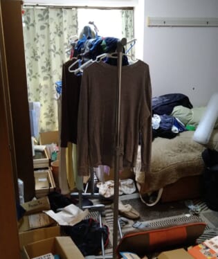 京都府京都市左京区 K様の不用品回収作業前のご自宅の写真