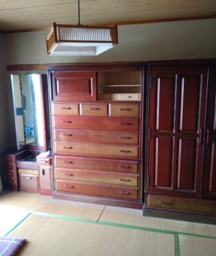 大阪府大阪市平野区 K様の遺品整理作業前のご自宅の写真