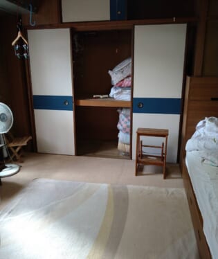 大阪府大阪市東淀川区 I様の遺品整理作業前のご自宅の写真