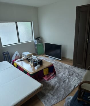大阪府大阪市西淀川区 U様の遺品整理作業前のご自宅の写真