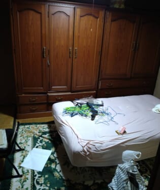 大阪府泉南郡岬町 S様の遺品整理作業前のご自宅の写真