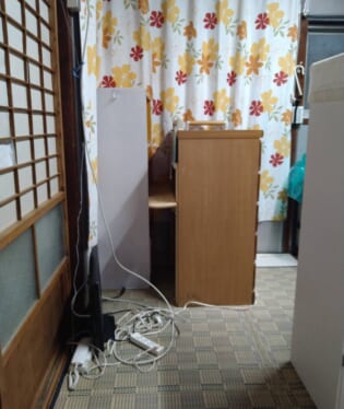 大阪府大阪市天王寺区 B様の遺品整理作業前のご自宅の写真