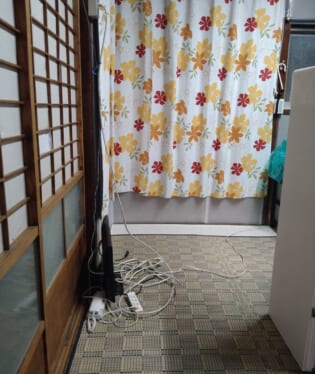 大阪府大阪市天王寺区 B様の遺品整理作業後のご自宅の写真