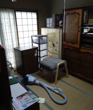 大阪府藤井寺市 U様の不用品回収作業前のご自宅の写真