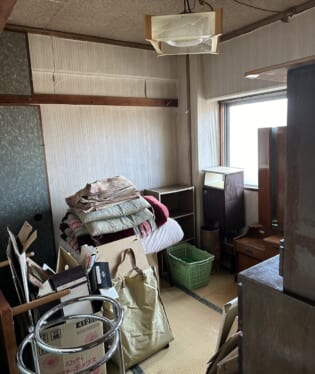 奈良県高市郡高取町 S様の不用品回収作業前のご自宅の写真