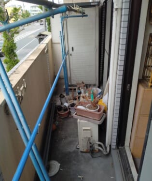 大阪府泉北郡忠岡町 R様の遺品整理作業前のご自宅の写真