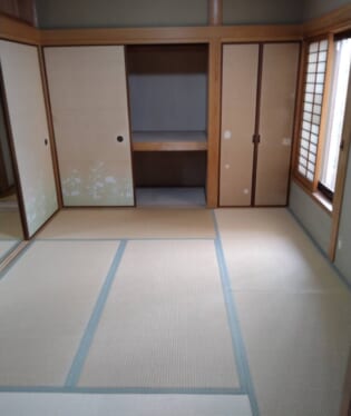大阪府松原市 Y様の遺品整理作業後のご自宅の写真