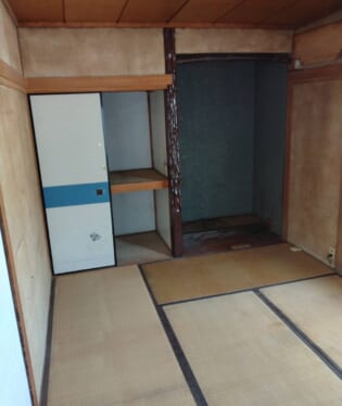大阪府貝塚市 L様の遺品整理作業後のご自宅の写真