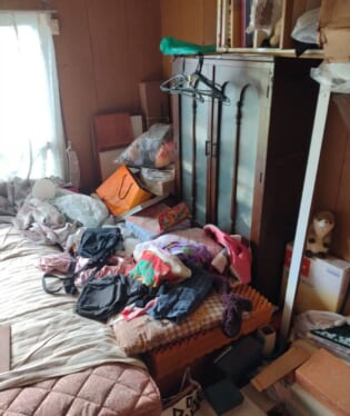 京都府相楽郡笠置町 Y様の遺品整理作業前のご自宅の写真