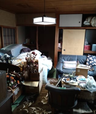 京都府相楽郡和束町 B様の遺品整理作業前のご自宅の写真
