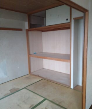 京都府木津川市 D様の遺品整理作業後のご自宅の写真