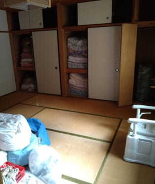 京都府城陽市 S様の遺品整理作業前のご自宅の写真