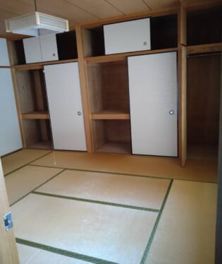 京都府城陽市 S様の遺品整理作業後のご自宅の写真