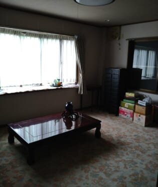 大阪府枚方市 N様の不用品回収作業前のご自宅の写真