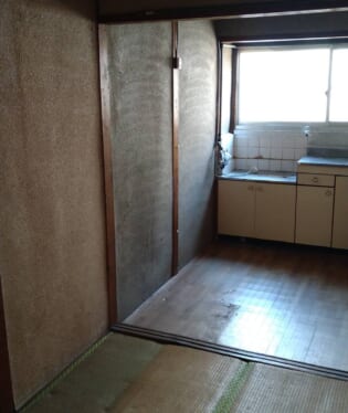 大阪府東大阪市 R様の不用品回収作業後のご自宅の写真