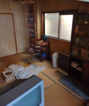 奈良市生駒郡三郷町 U様の不用品回収作業前のご自宅の写真