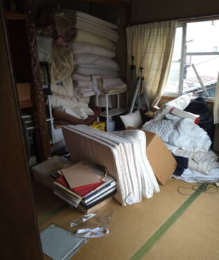 京都府宇治市 T様の不用品回収作業前のご自宅の写真