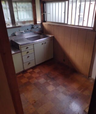 大阪府岸和田市 W様の不用品回収作業後のご自宅の写真