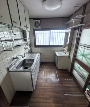 大阪府大阪市西成区 D様の不用品回収作業後のご自宅の写真