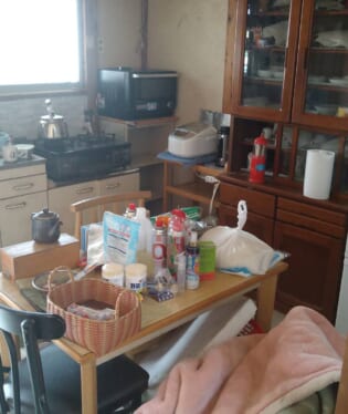 大阪府摂津市 K様の不用品回収作業前のご自宅の写真