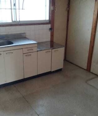 大阪府摂津市 K様の不用品回収作業後のご自宅の写真