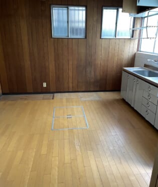 大阪府大阪市東住吉区 N様の不用品回収作業後のご自宅の写真