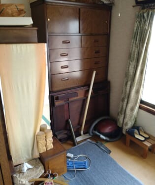 京都府向日市 O様の不用品回収作業前のご自宅の写真