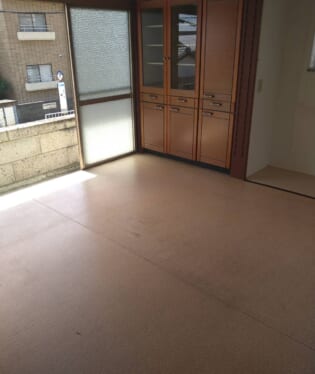 大阪府池田市 T様の不用品回収作業後のご自宅の写真