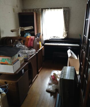 奈良県葛城市 Z様の不用品回収作業前のご自宅の写真