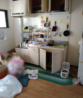 大阪 Y様の特殊清掃作業前のご自宅の写真