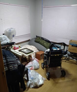 大阪府大阪市此花区 B様の不用品回収作業前のご自宅の写真