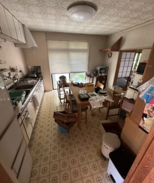 奈良県奈良市 D様の不用品回収作業前のご自宅の写真