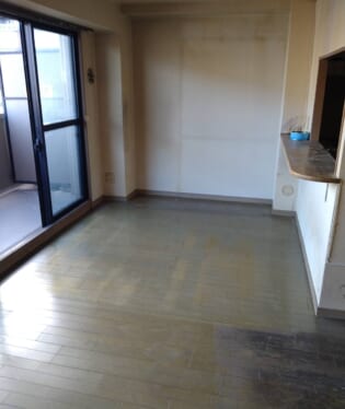 京都府京都市下京区 E様の不用品回収作業後のご自宅の写真