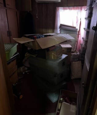 大阪府堺市 F様の不用品回収作業前のご自宅の写真