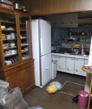 大阪府寝屋川市 H様の不用品回収作業前のご自宅の写真