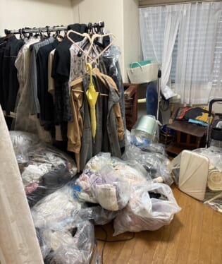 大阪府守口市 A様の不用品回収作業前のご自宅の写真