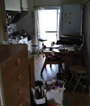 京都府京都市西京区 A様の不用品回収作業前のご自宅の写真