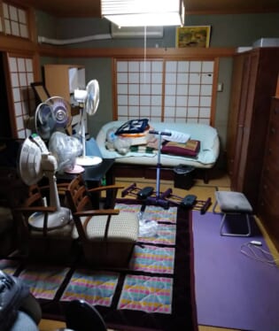奈良県奈良市 D様の不用品回収作業前のご自宅の写真