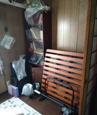 大阪府大阪市生野区 E様の不用品回収作業前のご自宅の写真