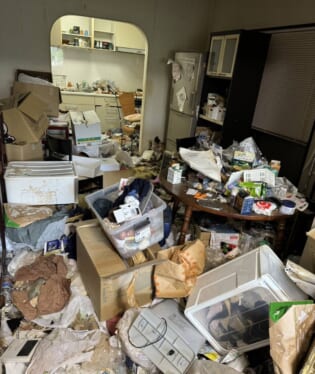 奈良　Z様の不用品回収作業前のご自宅の写真