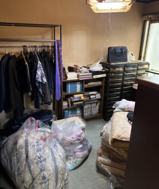 大阪府東大阪市 F様の不用品回収作業前のご自宅の写真