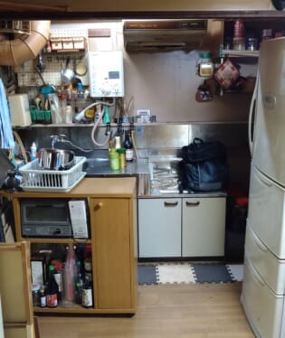大阪府堺市 I様の不用品回収作業前のご自宅の写真