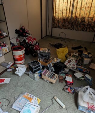 京都府木津川市 O様の不用品回収作業前のご自宅の写真