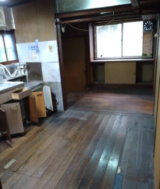 大阪府守口市 R様の不用品回収作業後のご自宅の写真