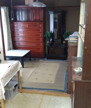 大阪府枚方市 S様の不用品回収作業前のご自宅の写真