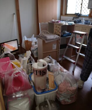 京都府京都市伏見区 T様の不用品回収作業前のご自宅の写真
