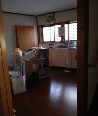 京都府京都市伏見区 T様の不用品回収作業後のご自宅の写真